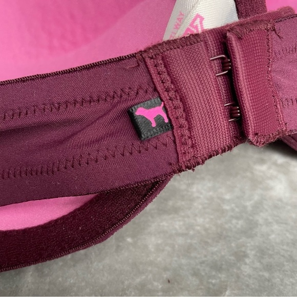 PINK Victoria's Secret Wear Everywhere Multi Way Push-Up Strapless Bra Size 34C - Picture 4 of 6